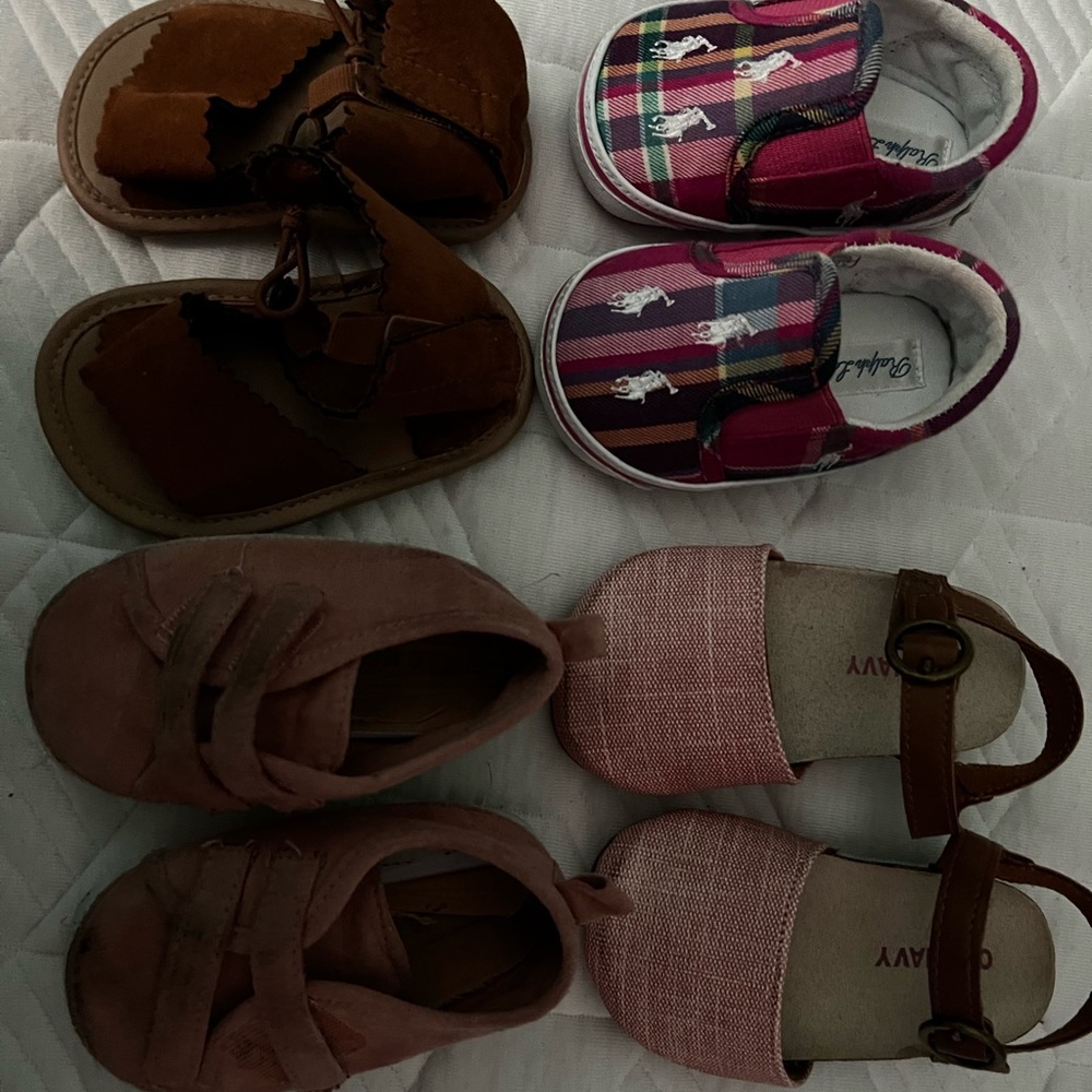 Baby Girl Shoes sizes 0-2